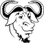 64px-Heckert GNU white.png